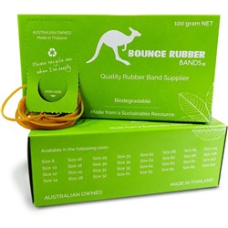 Bounce Rubber Bands Size 109 Box 100gm 46480