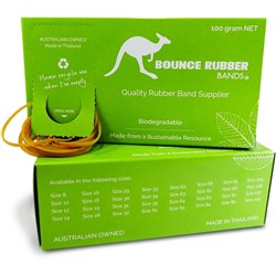 Bounce Rubber Bands Size 34 Box 100gm 46489