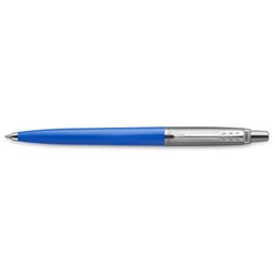 Parker Jotter Originals Ballpoint Pen Blue Barrel Stainless Clip Refill Blue