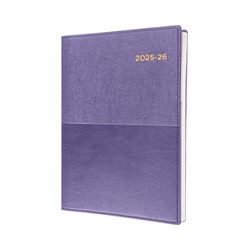 Collins Vanessa Financial Year Diary A4 Day to Page Purple