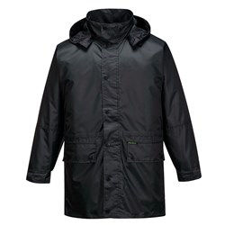 Portwest Carey Rain Jacket Small Black