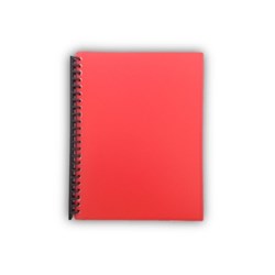 Protext Display Book A4 Refillable 20 Pocket Red