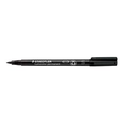 Staedtler 313 Lumocolor Permanent Pen Superfine 0.4mm Black