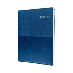 Collins Vanessa Financial Year Diary A5 Day To Page Blue