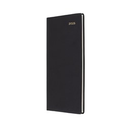 Collins Belmont Pocket Diary B6/7 Slimline Week To View Landscape Black