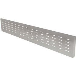 Rapidline Rapid Span Metal Modesty Panel 1280W x 300mmH Silver Grey