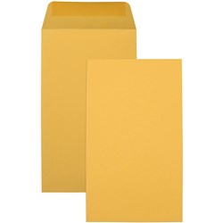 Cumberland Plain Envelope Pocket P4 60 x 107mm Gold Box Of 1000