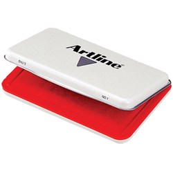 Artline Premium Stamp Pad EHJ-3 No.1 Red